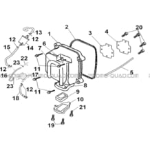 CACHE-CULBUTEURS pour Hytrack All cylindrical All Years HY210