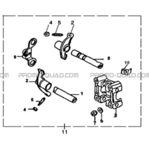 CULBUTEURS pour Hytrack All cylindrical All Years HY210