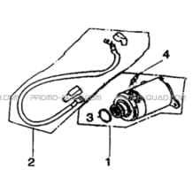 ENSEMBLE DEMARREUR pour Hytrack All cylindrical All Years HY210