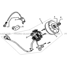 ALTERNATEUR pour Hytrack Toutes les cylindrées Toutes les années HY210