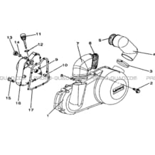CACHES CARTERS EMBRAYAGE   ALLUMAGE pour Hytrack Toutes les cylindrées Toutes les années HY265H