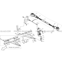 TRAIN AVANT pour Hytrack Toutes les cylindrées Toutes les années HY300 4x2