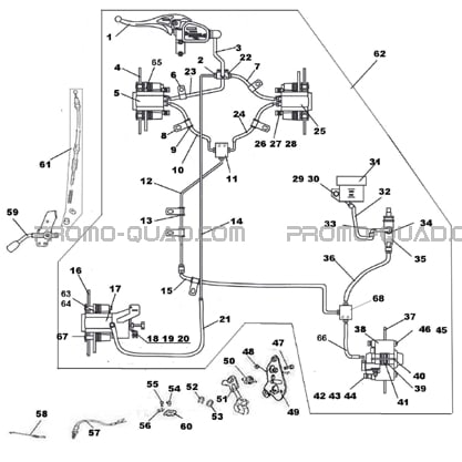 SYSTEME DE FREINAGE AVEC FREIN DE PARC  Hytrack  All Years All cylindrical  Original parts OEMSYSTEME DE FREINAGE AVEC FREIN DE PARC  Hytrack  All Years All cylindrical  Original parts OEM