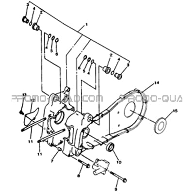 CARTER MOTEUR  Hytrack  All Years All cylindrical  Original parts OEMCARTER MOTEUR  Hytrack  All Years All cylindrical  Original parts OEM