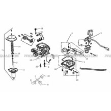 CARBURATEUR pour Hytrack Toutes les cylindrées Toutes les années HY300 DEMON
