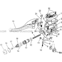 MAITRE CYLINDRE AVANT COMPLET pour Hytrack All cylindrical All Years HY300 DEMON