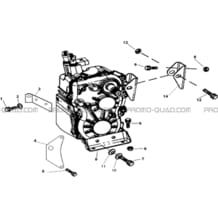 SUPPORT DE BOITE DE VITESSE pour Hytrack Toutes les cylindrées Toutes les années HY310