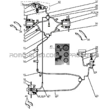 ENSEMBLE DE FREINAGE pour Hytrack Toutes les cylindrées Toutes les années HY310