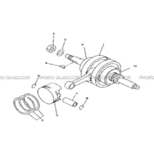 EMBIELLAGE AVEC PISTON pour Hytrack Toutes les cylindrées Toutes les années HY310