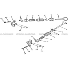 SOUPAPES pour Hytrack Toutes les cylindrées Toutes les années HY310