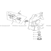 POMPE A HUILE pour Hytrack Toutes les cylindrées Toutes les années HY310
