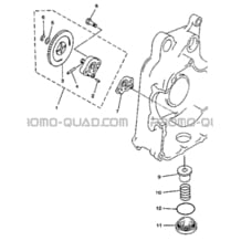 POMPE A HUILE pour Hytrack Toutes les cylindrées Toutes les années HY320 4x2 - 4x4