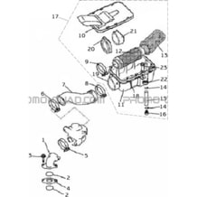 FILTRE A AIR pour Hytrack Toutes les cylindrées Toutes les années HY320 4x2 - 4x4