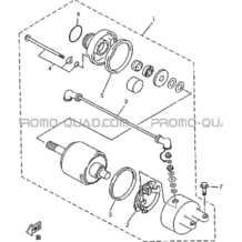 ENSEMBLE DEMARREUR pour Hytrack All cylindrical All Years HY400