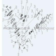 PONT ARRIERE (DETAILS) pour Hytrack All cylindrical All Years HY410IS