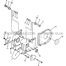 CARTER MOTEUR pour Hytrack Toutes les cylindrées Toutes les années HY410IS