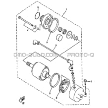 ENSEMBLE DEMARREUR pour Hytrack All cylindrical All Years HY410IS