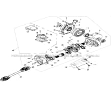 PONT AVANT 4X4 pour Hytrack Toutes les cylindrées Toutes les années HY410IS