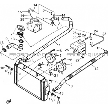 CIRCUIT DE REFROIDISSEMENT (4X2)  Hytrack  All Years All cylindrical  Original parts OEMCIRCUIT DE REFROIDISSEMENT (4X2)  Hytrack  All Years All cylindrical  Original parts OEM