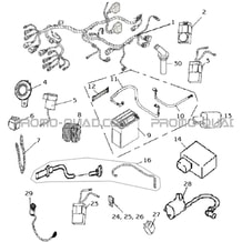 SYSTEME ELECTRIQUE pour Hytrack Toutes les cylindrées Toutes les années HY420