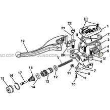 MAITRE CYLINDRE AVANT COMPLET pour Hytrack All cylindrical All Years HY420