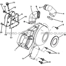 CACHES CARTERS EMBRAYAGE   ALLUMAGE pour Hytrack Toutes les cylindrées Toutes les années HY420