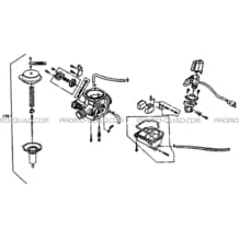 CARBURATEUR pour Hytrack Toutes les cylindrées Toutes les années HY50 Av Juin 2006