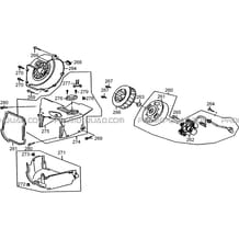 ALTERNATEUR pour Hytrack All cylindrical All Years HY50 Av Juin 2006