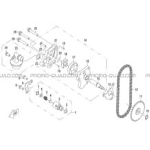 POMPE A HUILE pour Hytrack Toutes les cylindrées Toutes les années HY500IS HY510IS