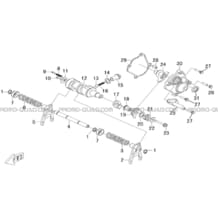 ENSEMBLE BARILLET   FOURCHETTE pour Hytrack Toutes les cylindrées Toutes les années HY500S HY510S