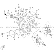 CACHE-CULBUTEURS pour Hytrack Toutes les cylindrées Toutes les années HY500T EPS T3