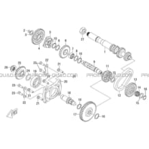 TRANSMISSION I pour Hytrack All cylindrical All Years HY500T EPS T3