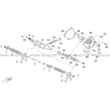 ENSEMBLE BARILLET   FOURCHETTE pour Hytrack Toutes les cylindrées Toutes les années HY500T EPS T3