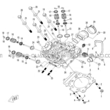 CULASSE pour Hytrack Toutes les cylindrées Toutes les années HY500T T3