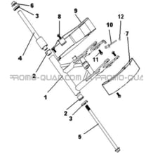 ENSEMBLE BRAS OSCILLANT pour Hytrack All cylindrical All Years HY50H