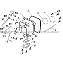 CACHE CULBUTEUR pour Hytrack Toutes les cylindrées Toutes les années HY50H