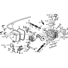 CULASSE   CACHE-CULBUTEURS pour Hytrack Toutes les cylindrées Toutes les années HY50S - SX - Girly