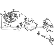 TRANSMISSION pour Hytrack Toutes les cylindrées Toutes les années HY50S - SX - Girly