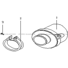 FILTRE A AIR pour Hytrack Toutes les cylindrées Toutes les années HY50S - SX - Girly