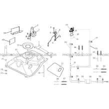 RESERVOIR A CARBURANT pour Hytrack Toutes les cylindrées Toutes les années HY540ST