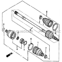 CARDANS AVANT GAUCHE   DROIT pour Hytrack Toutes les cylindrées Toutes les années HY540ST