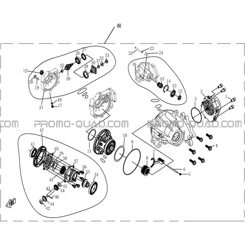 PONT AVANT  Hytrack  All Years All cylindrical  Original parts OEMPONT AVANT  Hytrack  All Years All cylindrical  Original parts OEM