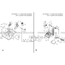 RESERVOIR A CARBURANT pour Hytrack Toutes les cylindrées Toutes les années HY540STL