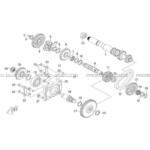 TRANSMISSION I pour Hytrack Toutes les cylindrées Toutes les années HY540STL