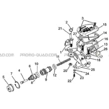 MAITRE CYLINDRE DE FREIN pour Hytrack Toutes les cylindrées Toutes les années HY550 4x4