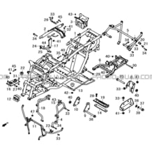 CHASSIS   MOTEUR pour Hytrack All cylindrical All Years HY550 4x4 EFI