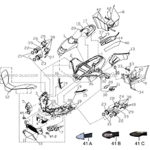 CARROSSERIE AVANT pour Hytrack Toutes les cylindrées Toutes les années HY570IS