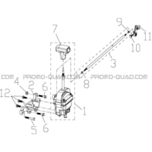 TRINGLERIE DE VITESSES pour Hytrack All cylindrical All Years HY570IS