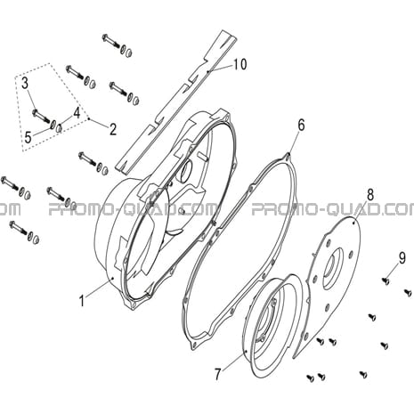 CACHE VARIATEUR  Hytrack  All Years All cylindrical  Original parts OEMCACHE VARIATEUR  Hytrack  All Years All cylindrical  Original parts OEM