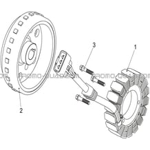 ALTERNATEUR pour Hytrack Toutes les cylindrées Toutes les années HY570IS